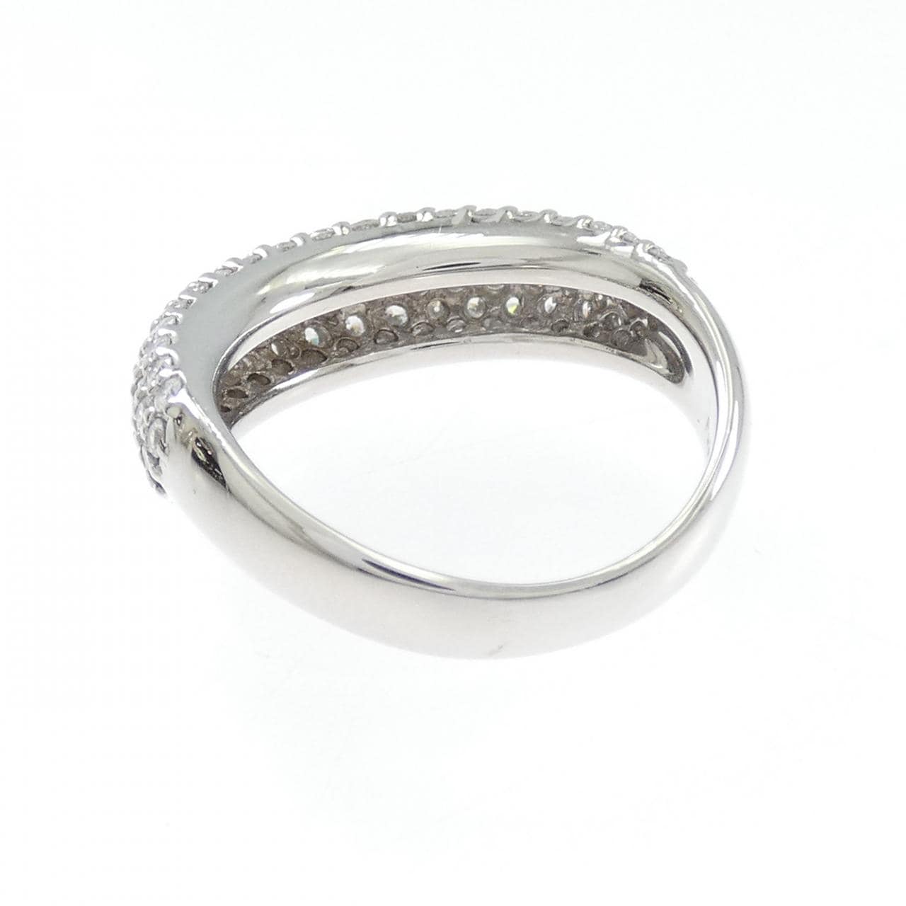 PT900 パヴェ ダイヤモンド リング 1.11CT