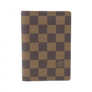 ルイヴィトン ダミエ クーヴェルテュール パスポール N60189 パスポートカバー