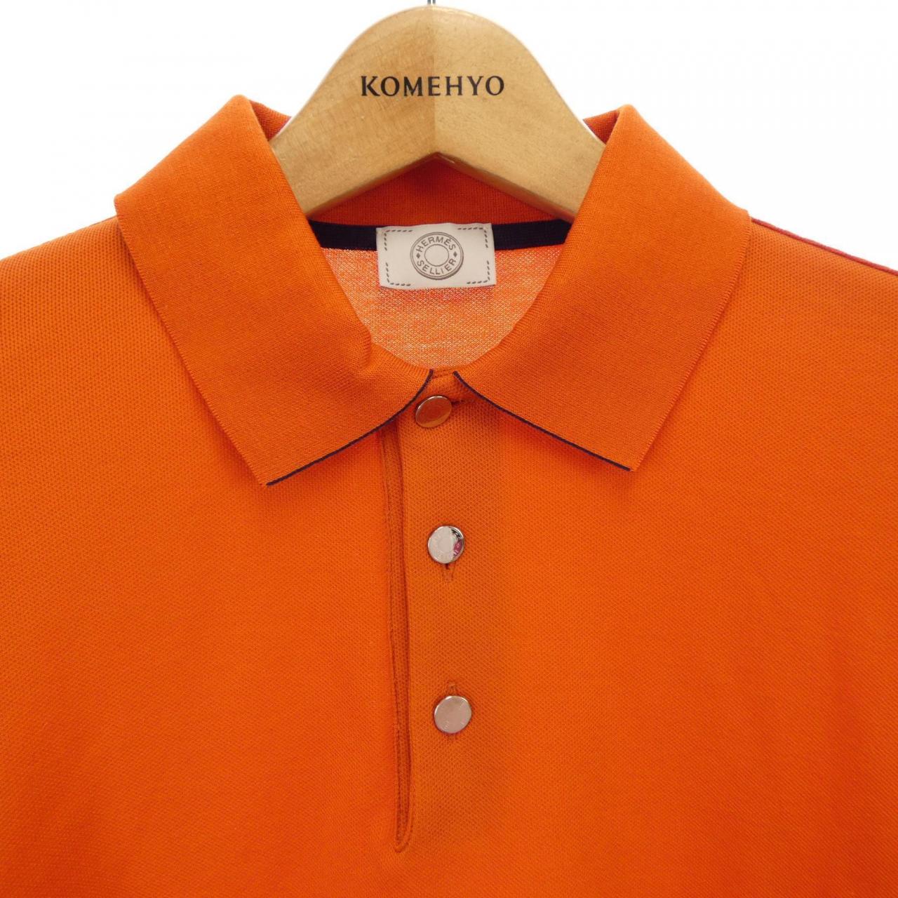 エルメス HERMES クルードセル SELLIER H800271E ドゥブル･ジュー ポロシャツ