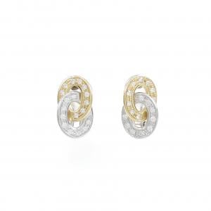 750YG/750WG Diamond earrings