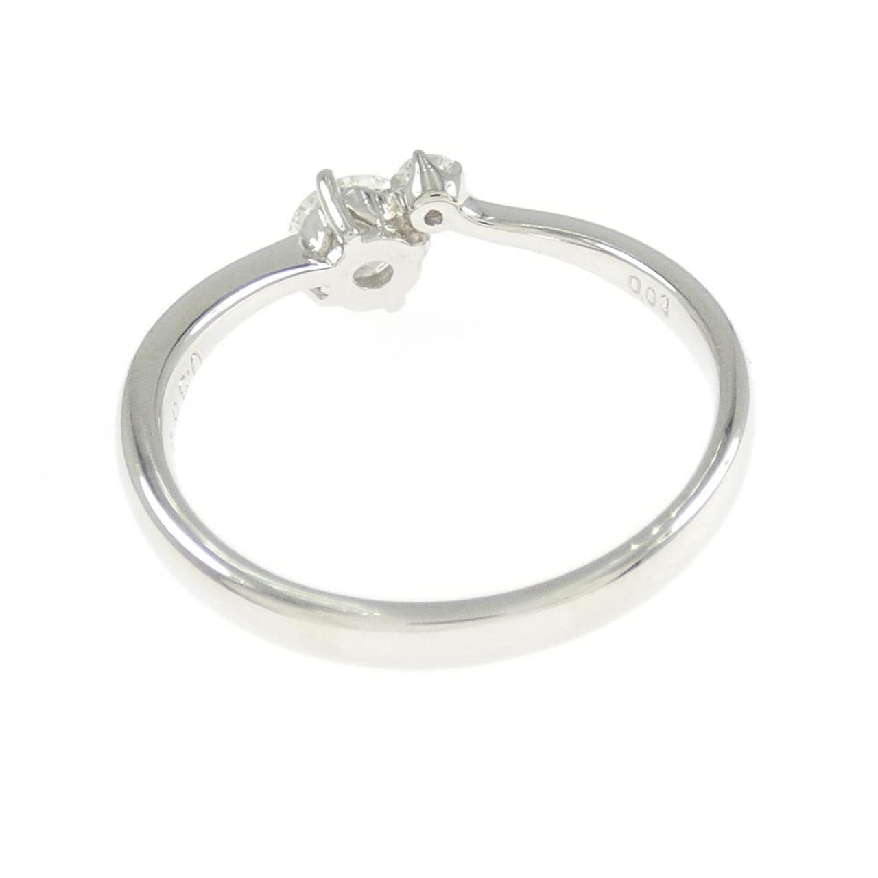 PT900 ダイヤモンド リング 0.365CT F SI1 VG