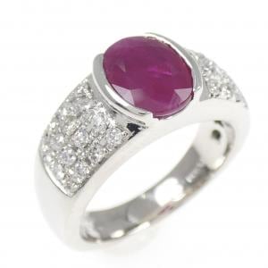 PT ルビー リング 1.74CT