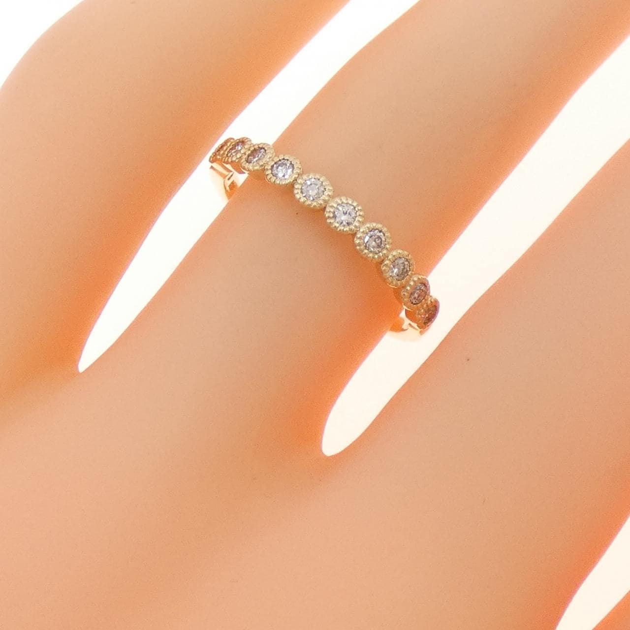 クミキョク ダイヤモンド リング 0.14CT