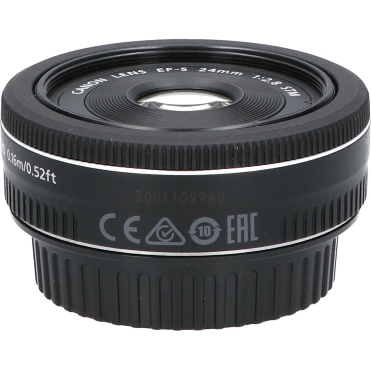 美品 ☆Canon EF-S24mm F2.8 STM APS-C対応 EF-S2428STM