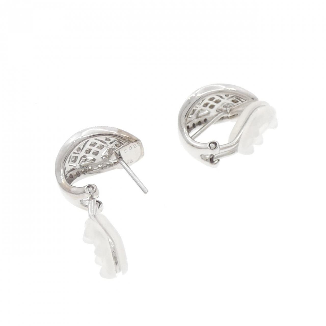 750WG ダイヤモンド ピアス/イヤリング 0.46CT