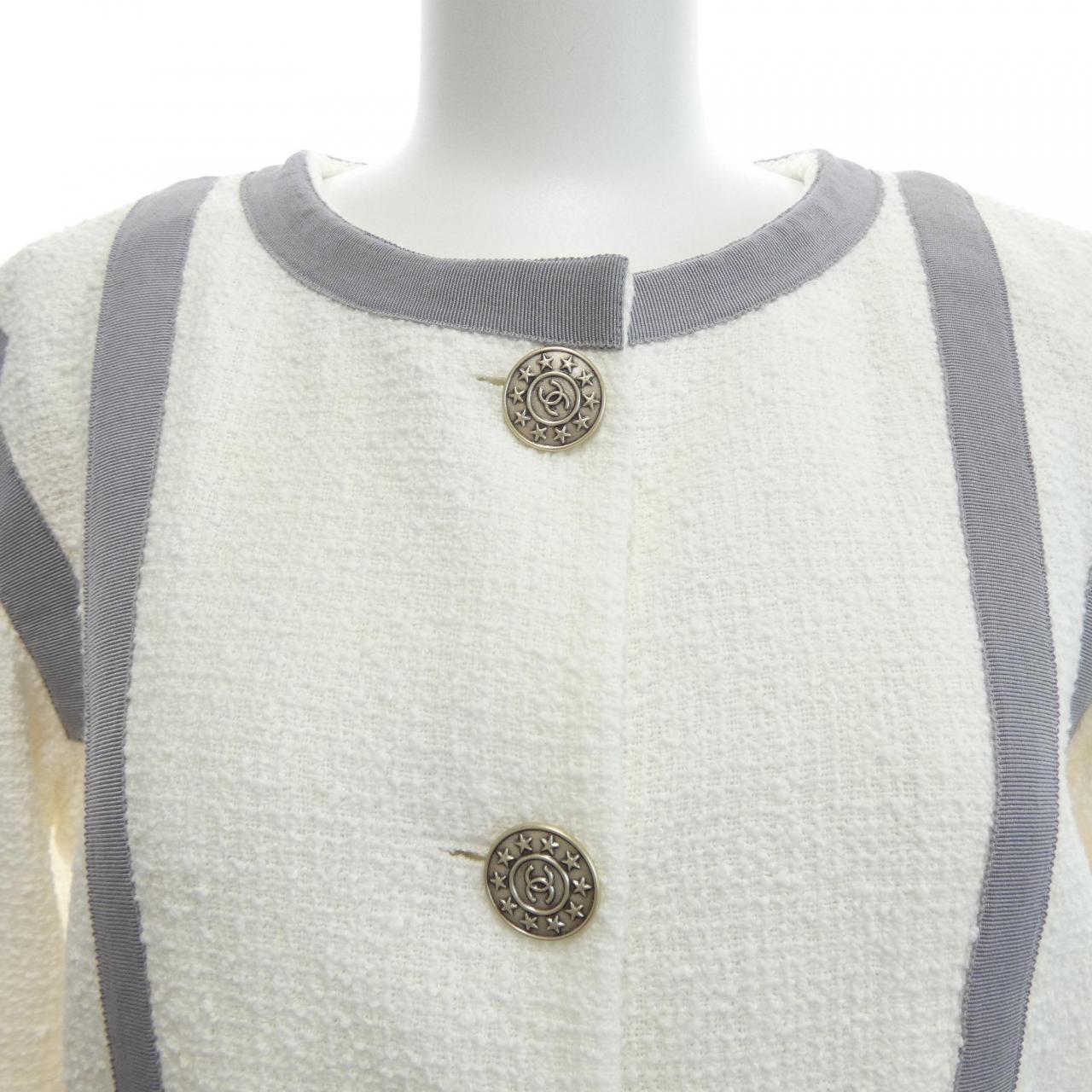 シャネル CHANEL P45580V31742 ノーカラージャケット