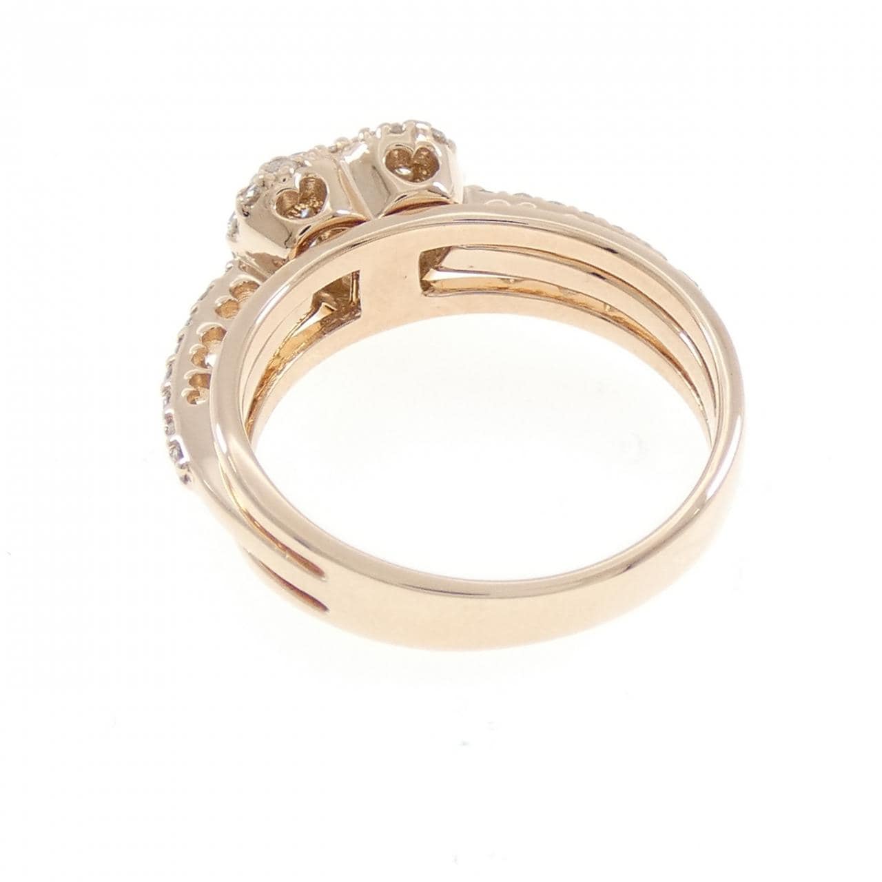 ポンテヴェキオ ハート ダイヤモンド リング 0.51CT