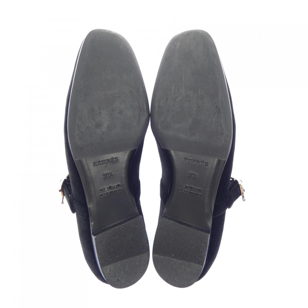 エルメス HERMES ジェーン アピバックル 242046Z フラットシューズ
