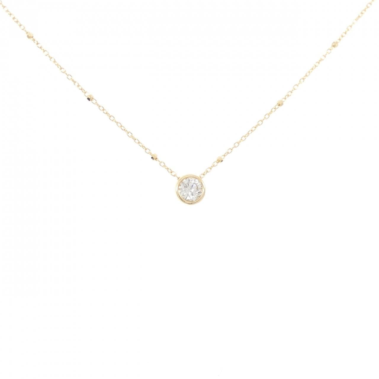 K18YG ダイヤモンド ネックレス 0.30CT