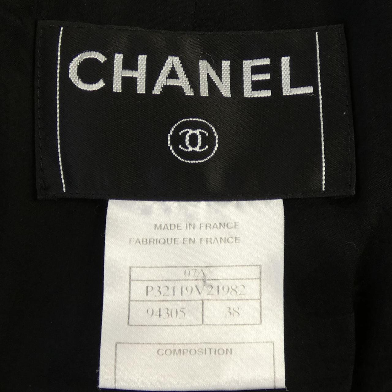 シャネル CHANEL P32119V21982 07A ジャケット