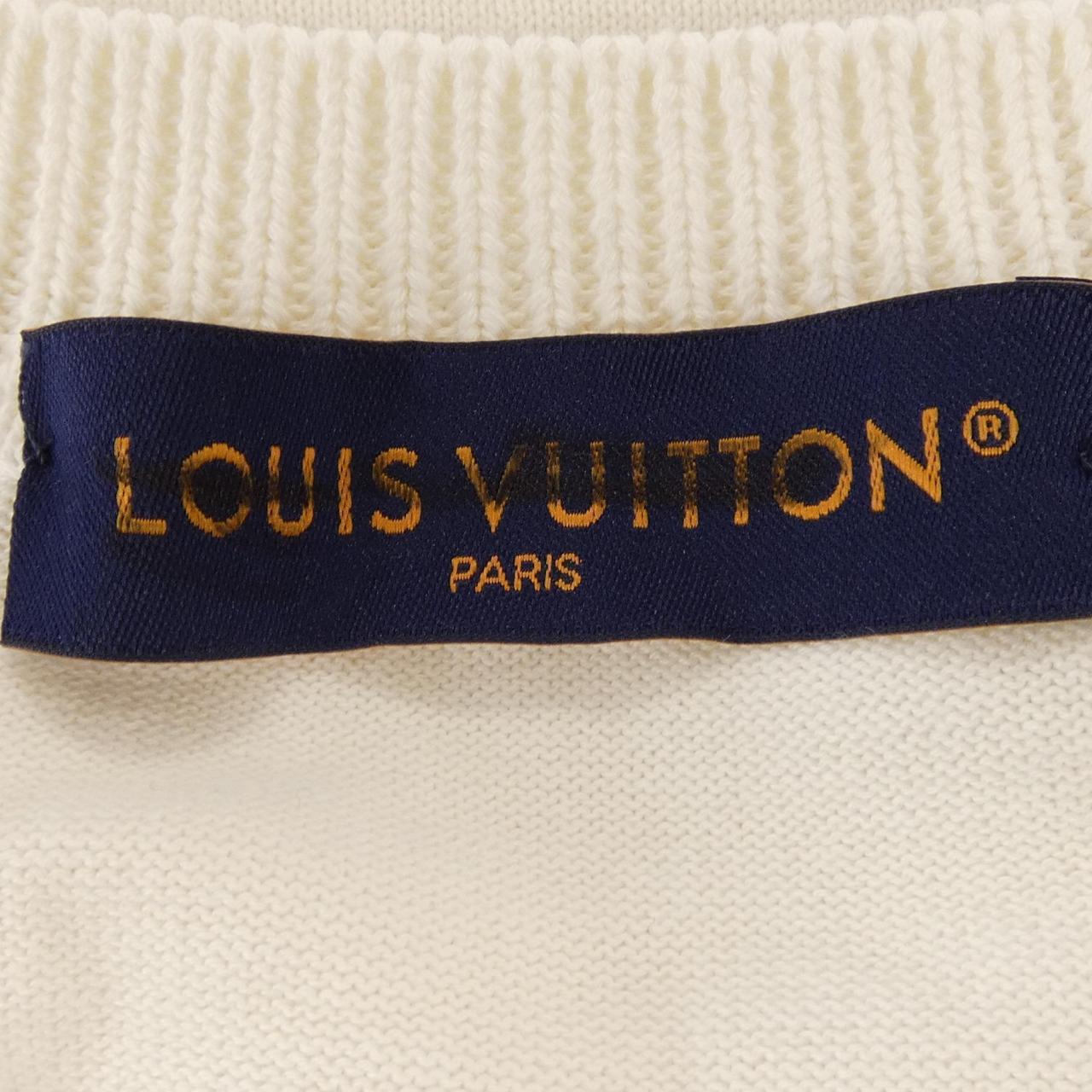 ルイヴィトン LOUIS VUITTON エンベリッシュドショートスリーブコットンクルーネック HSN24WAUR ニット