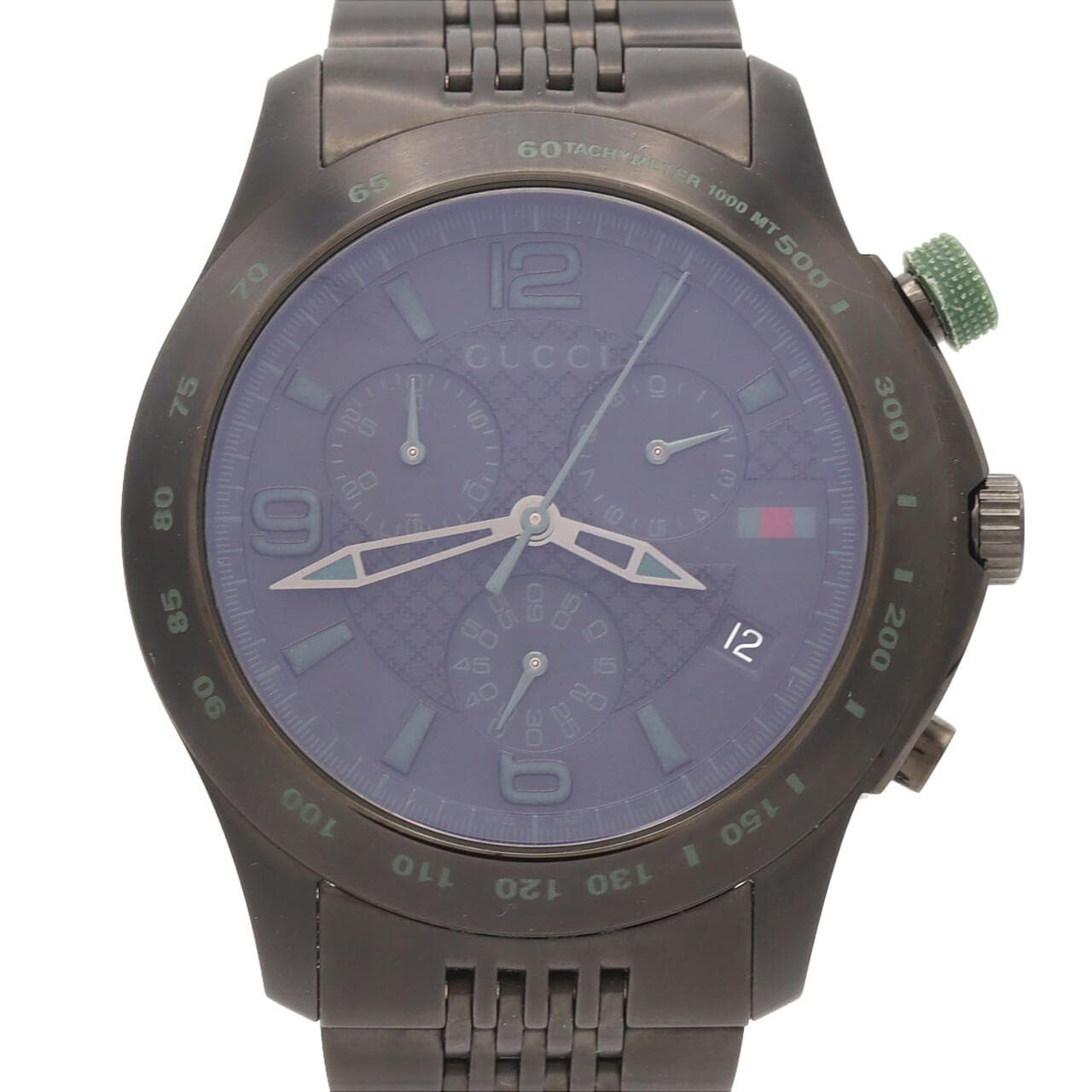グッチ Gタイムレスクロノグラフ PVD 126.2/YA126225A SS クォーツ