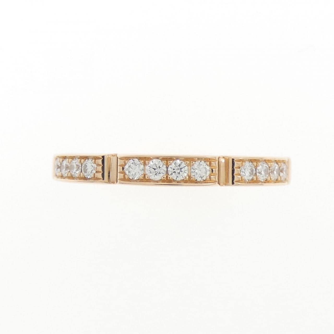 Cartier Maillon panthère half diamond ring