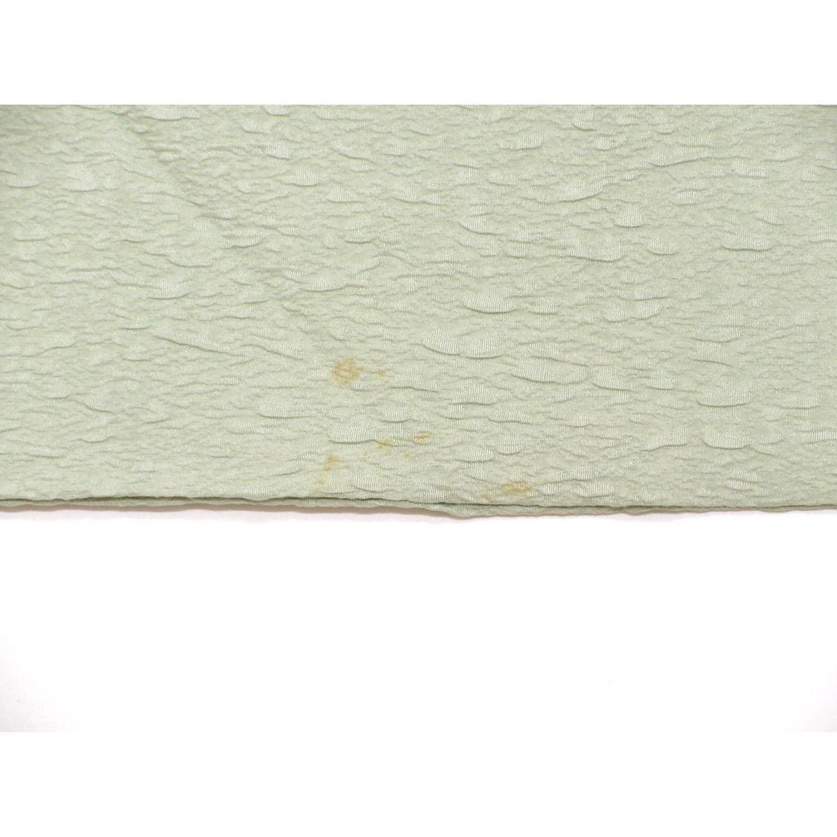 名古屋帯　染帯　ふくれ織　友禅加工絞り入