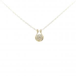K18YG ダイヤモンド ネックレス 0.14CT