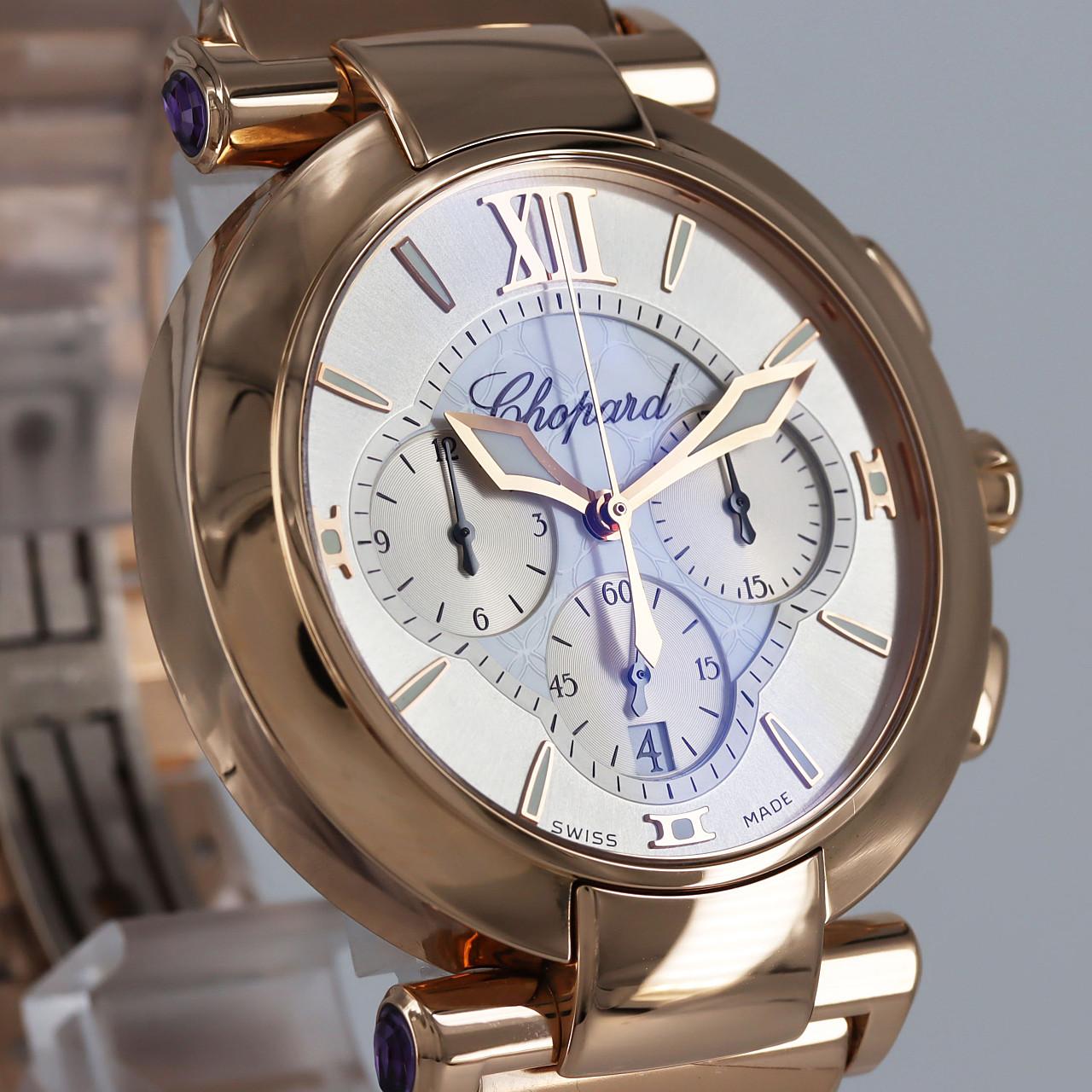 [新品產品] CHOPARD Imperiale 計時碼表 RG 384211-5002 PG/RG自動上弦