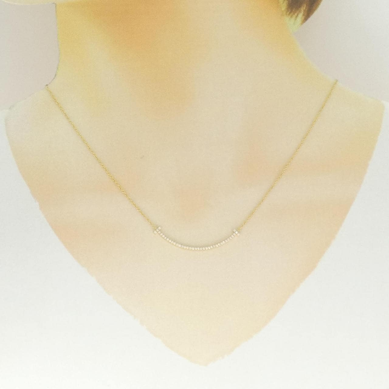 ティファニー Tスマイル スモール ネックレス