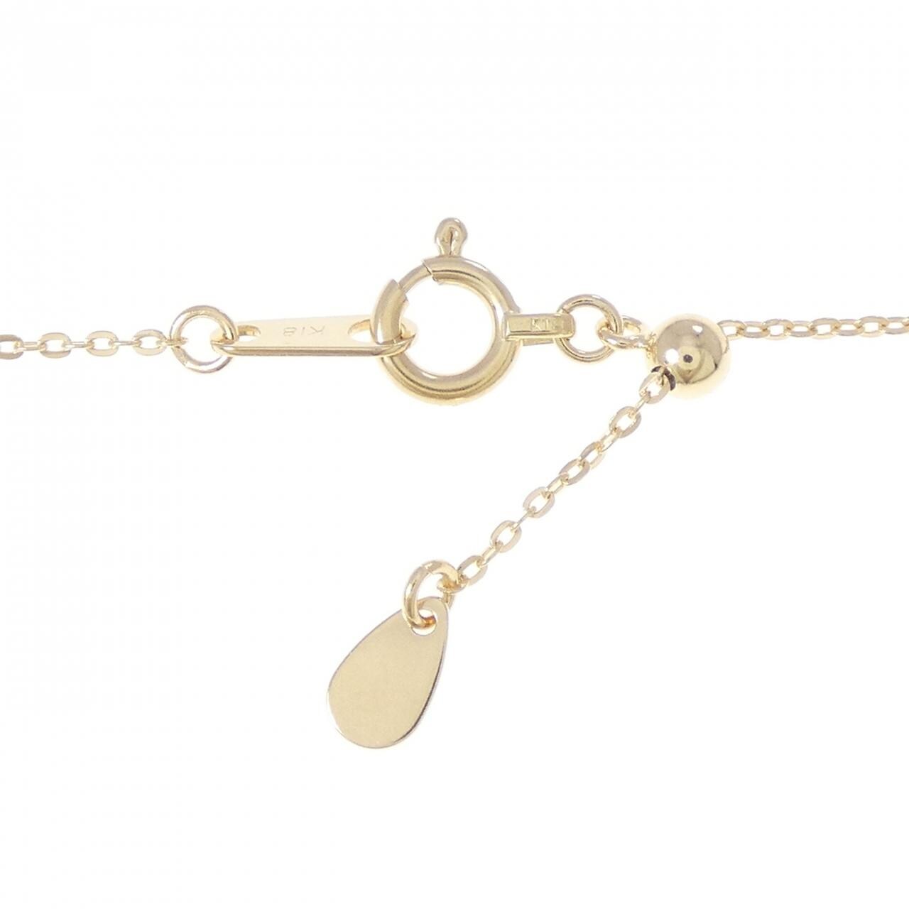 K18YG ダイヤモンド ネックレス 0.789CT I I1 Fair