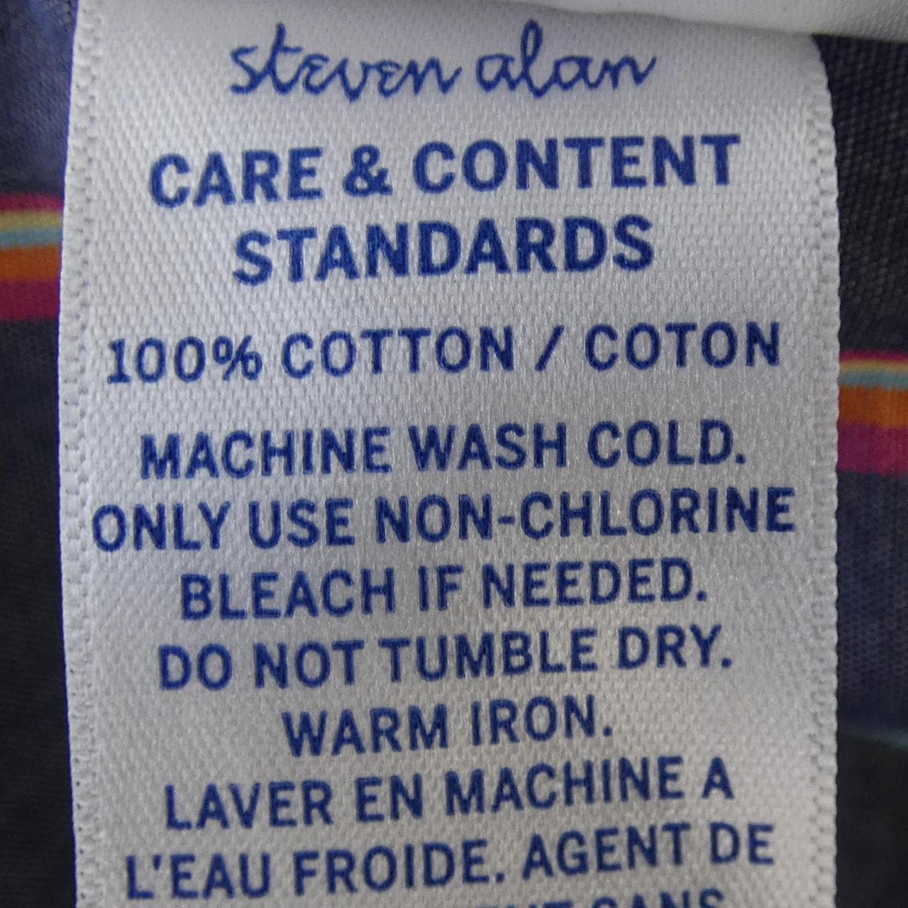 スティーブンアラン STEVEN ALAN 1211-343-5521 シャツ