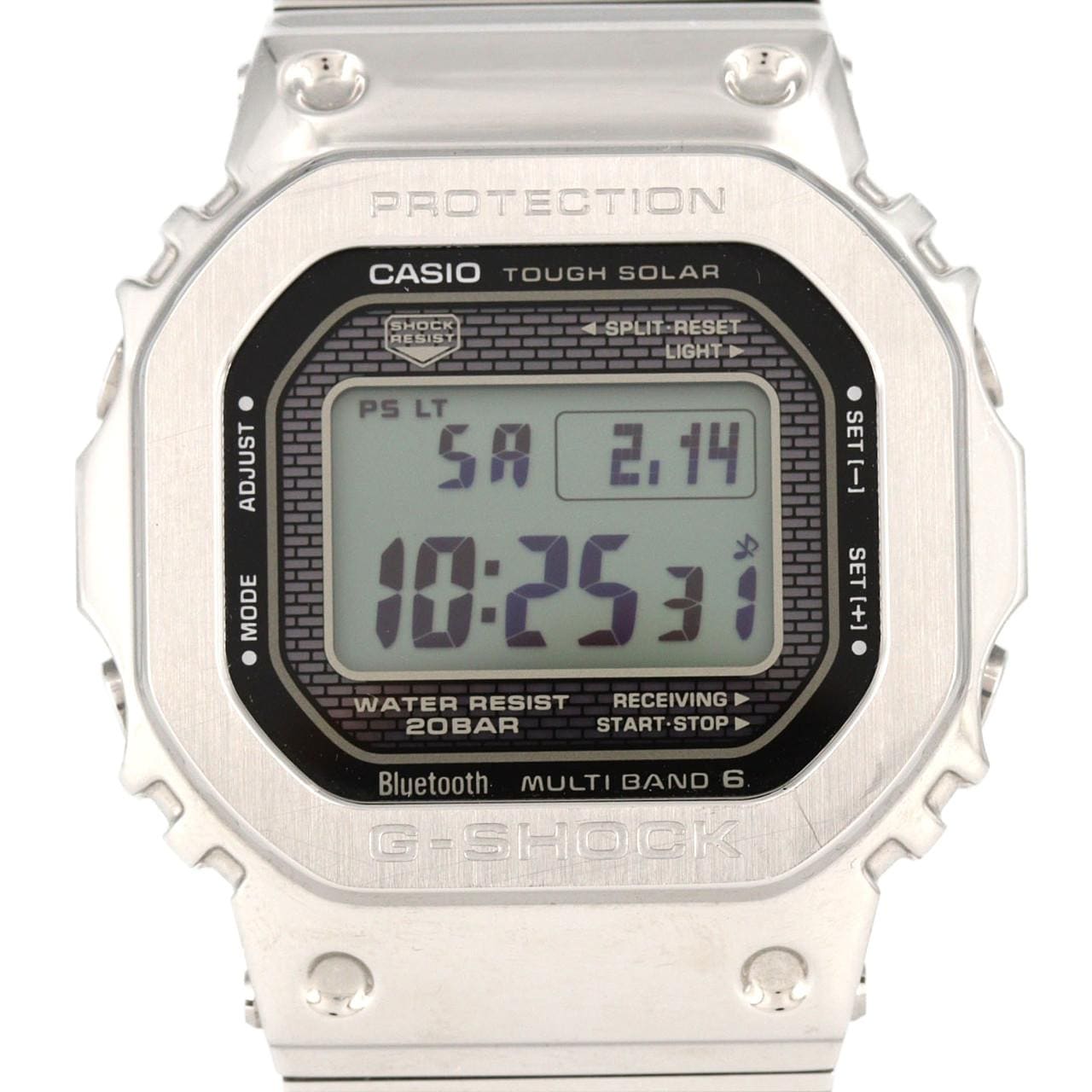 カシオ G-SHOCK 電波時計 GMW-B5000D-1JF SS ソーラークォーツ