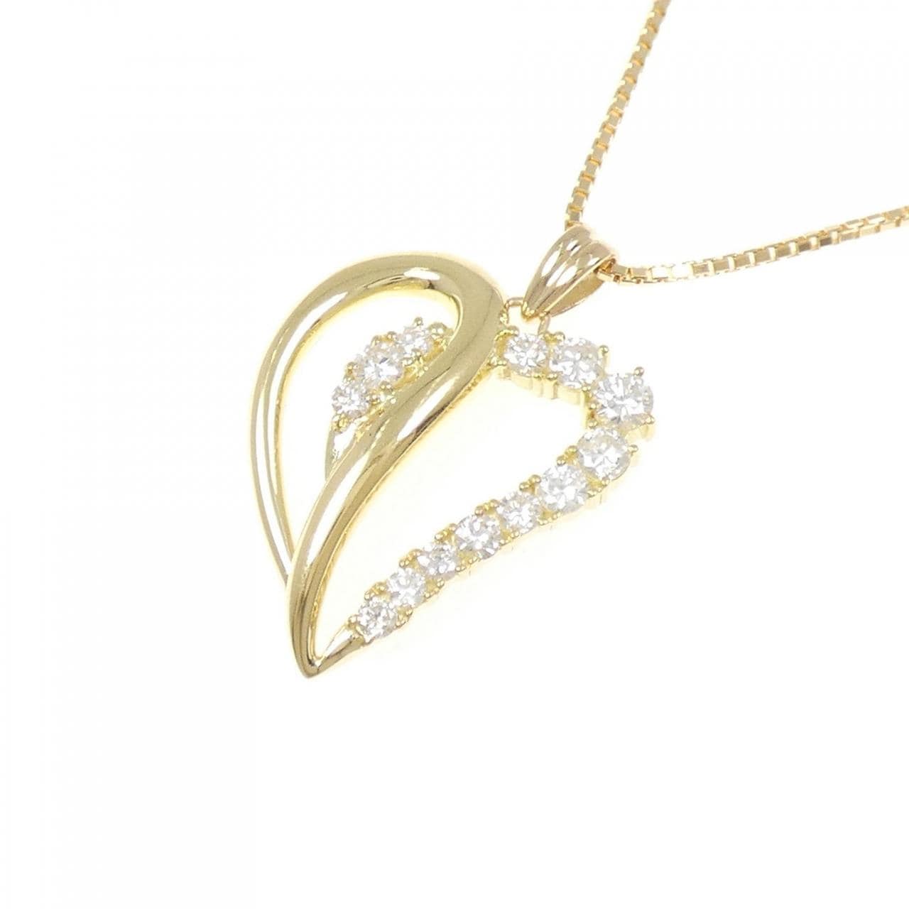 K18YG ダイヤモンド ネックレス 1.00CT
