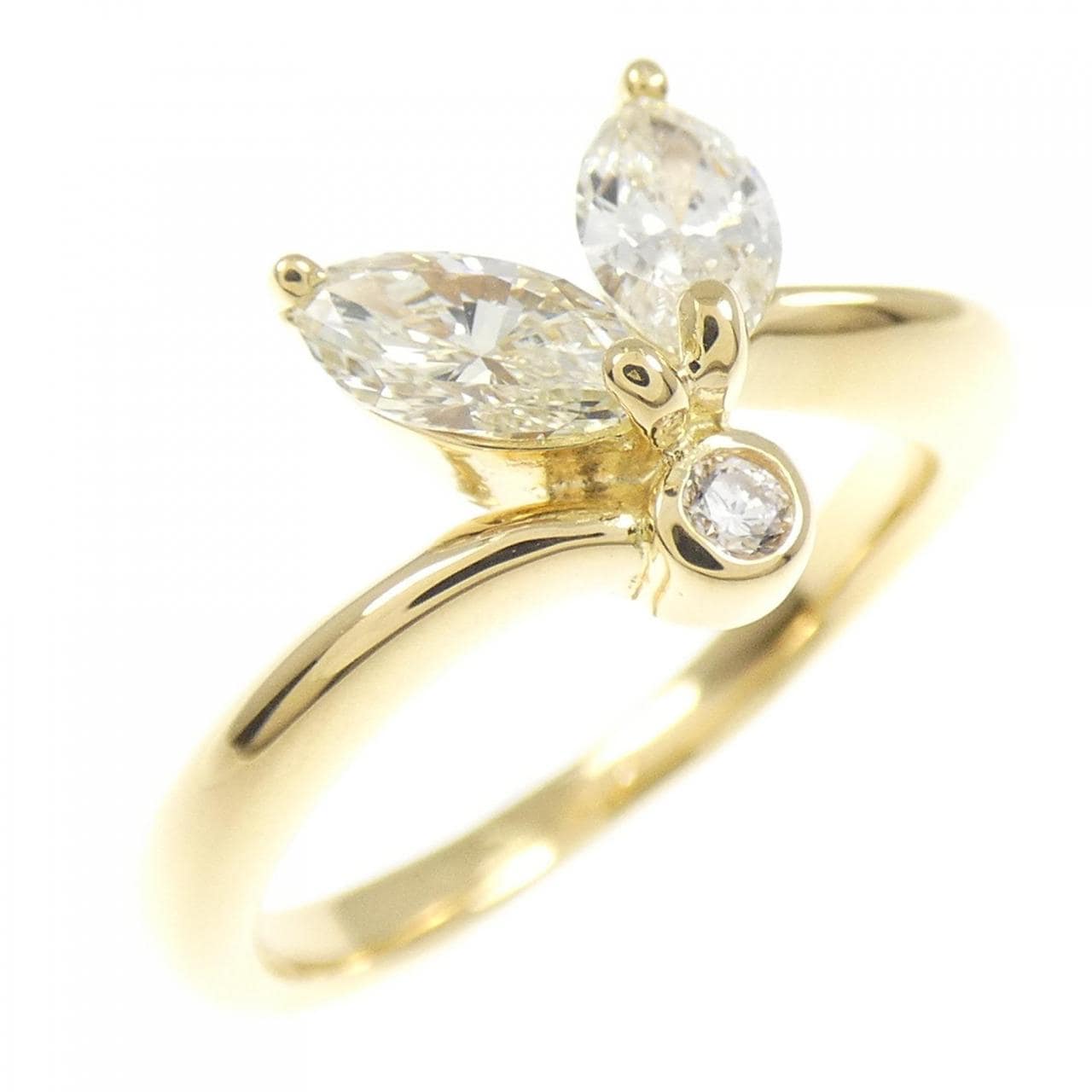 K18YG ダイヤモンド リング 0.52CT