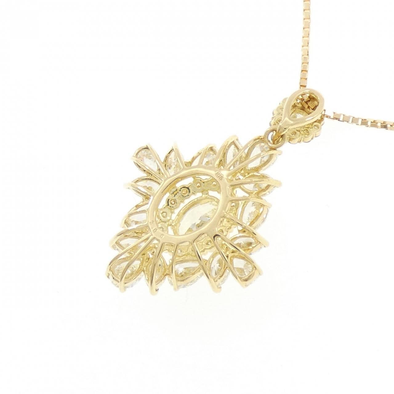 K18YG ダイヤモンド ネックレス 2.00CT