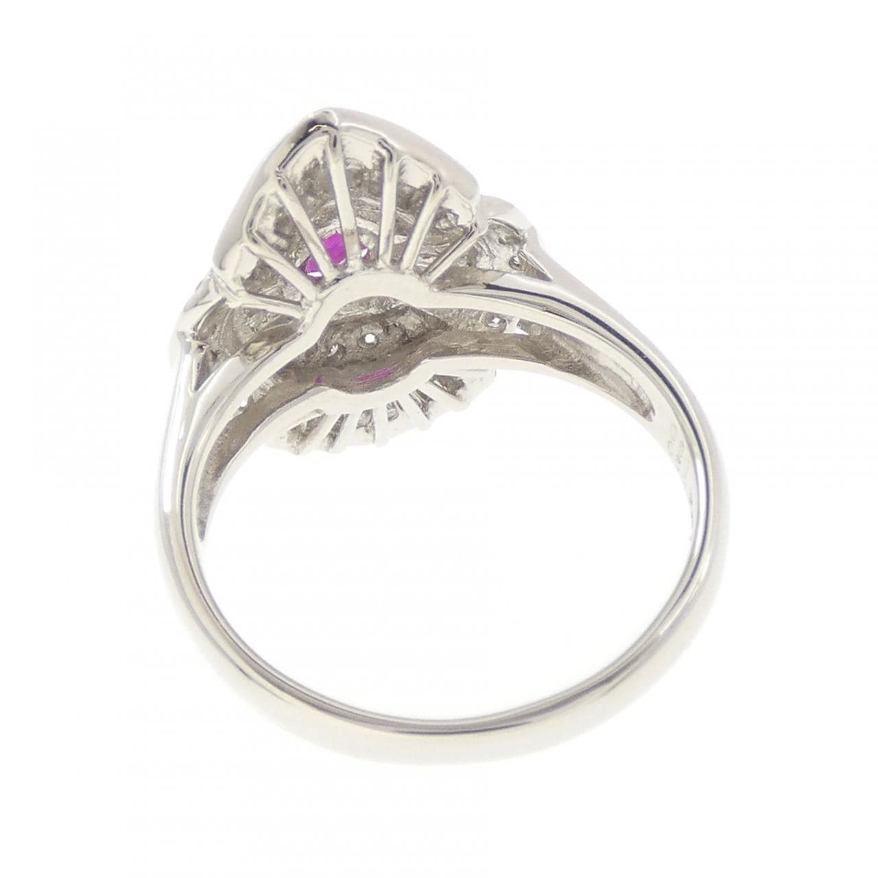 PT900 ルビー リング 0.80CT