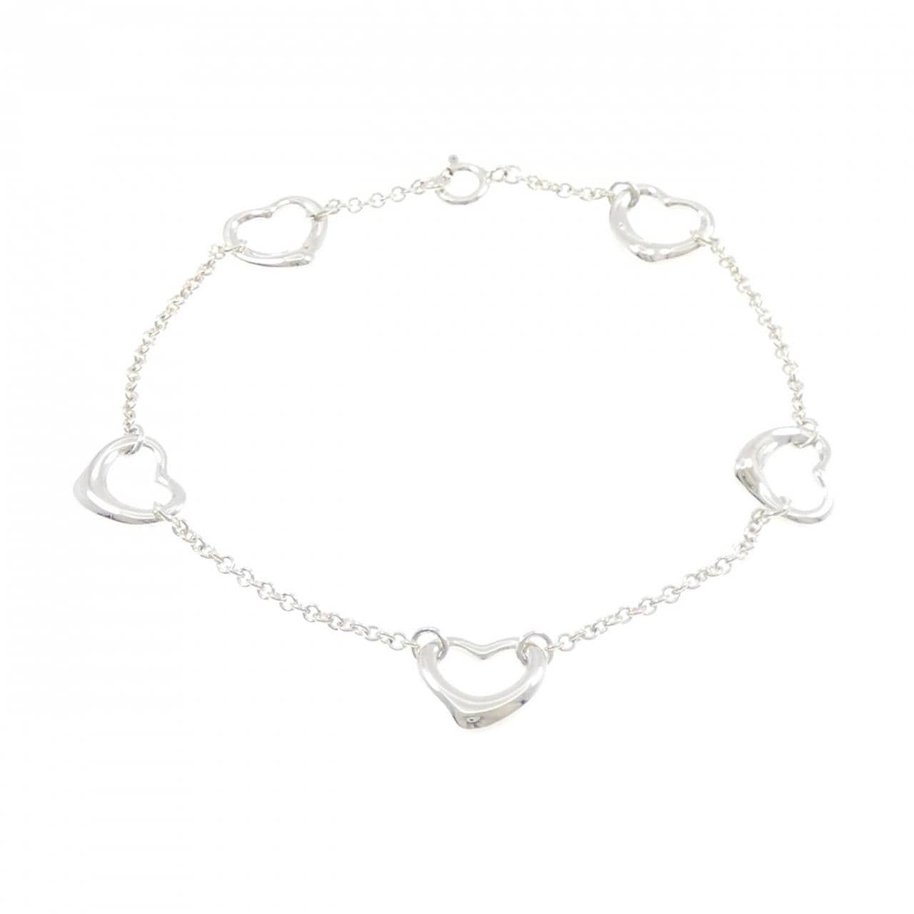 ティファニー オープンハート 5P ブレスレット