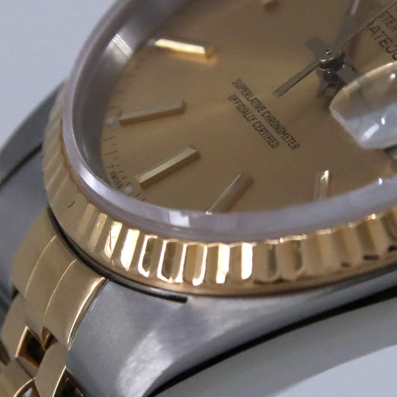 ROLEX Datejust 16233 SSxYG自動上弦L 編號