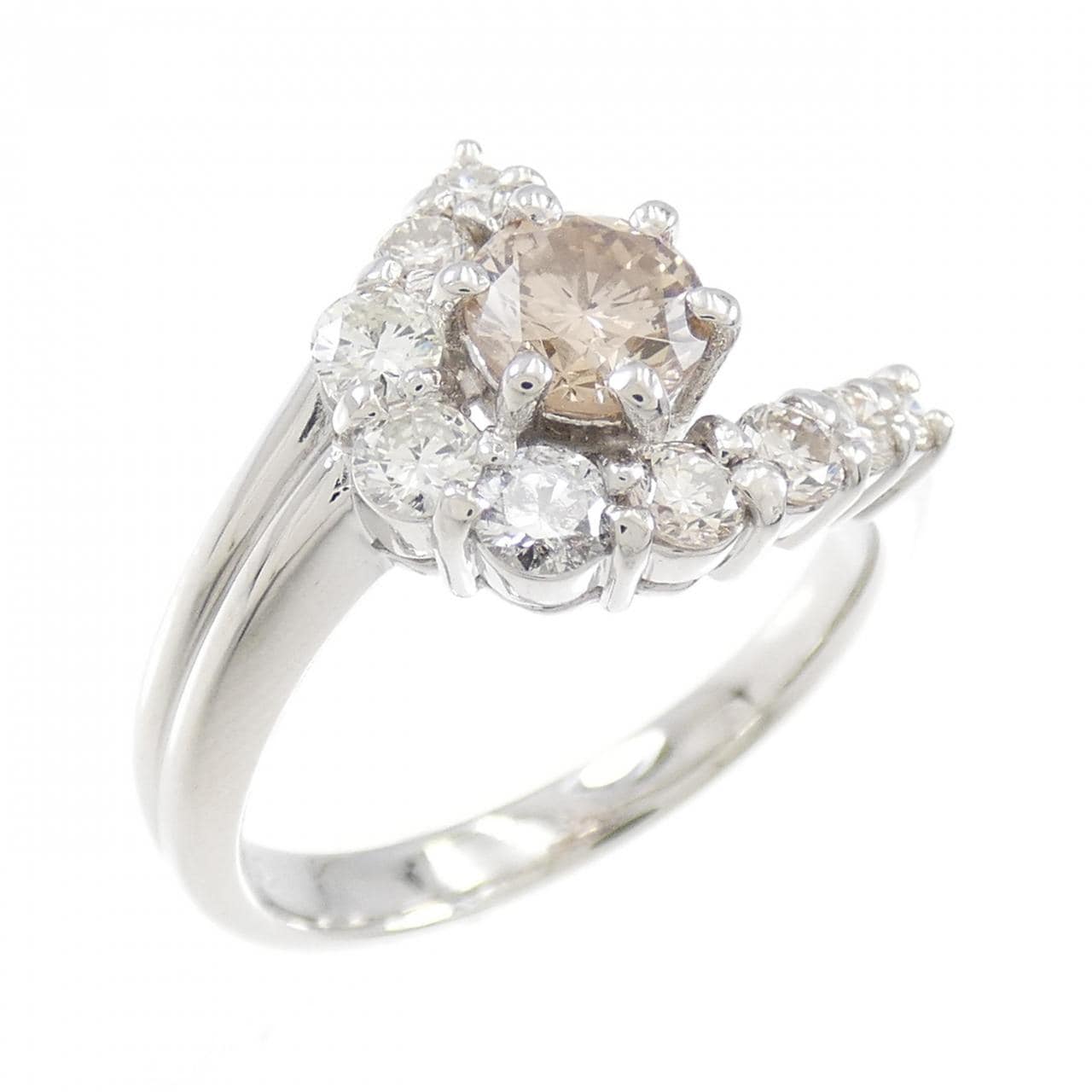 PT ダイヤモンド リング 0.593CT