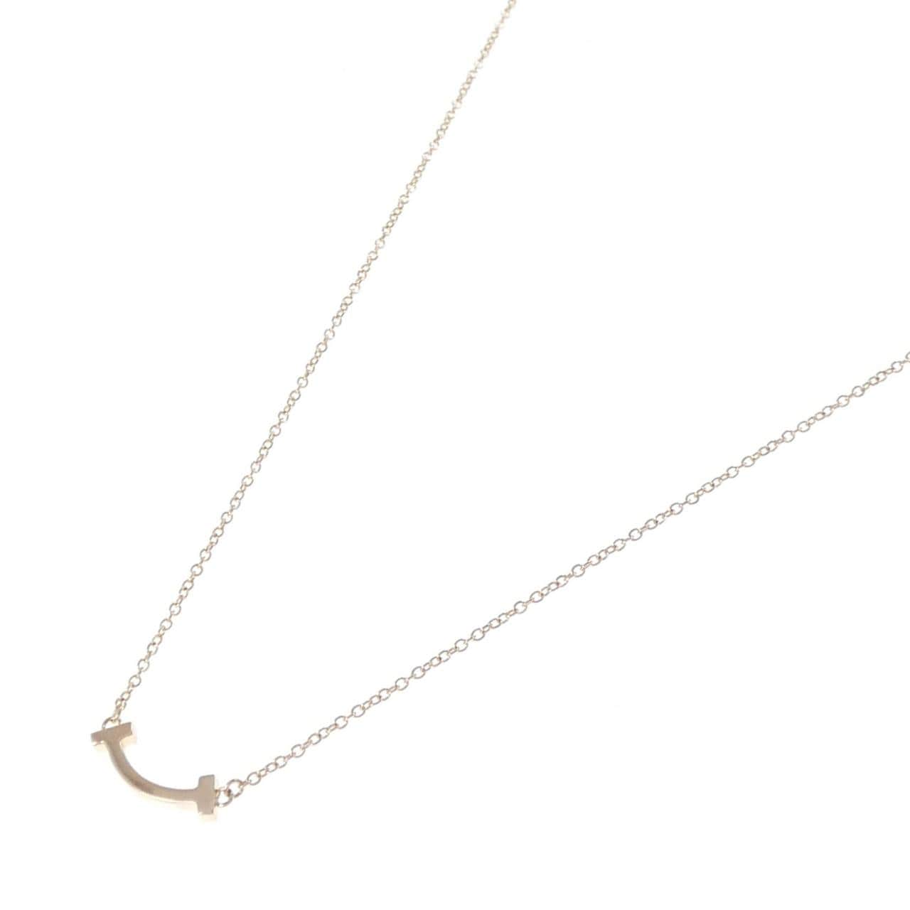 ティファニー Tスマイル ミニ ネックレス