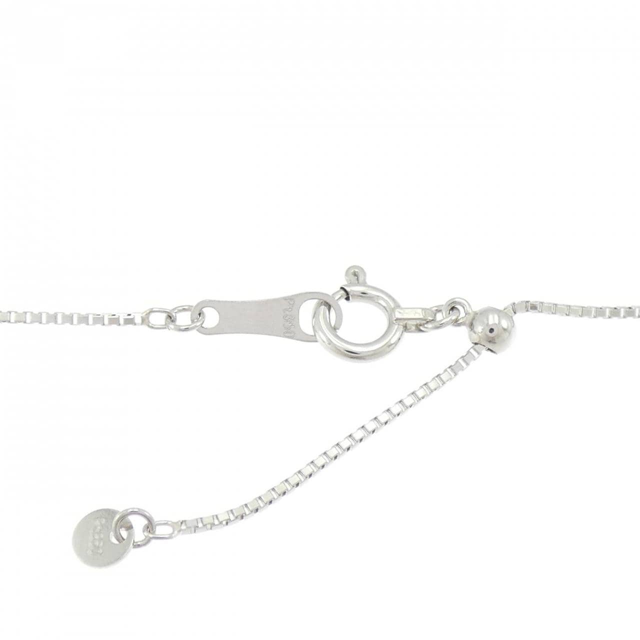 PT900/PT850 ダイヤモンド ネックレス 1.00CT