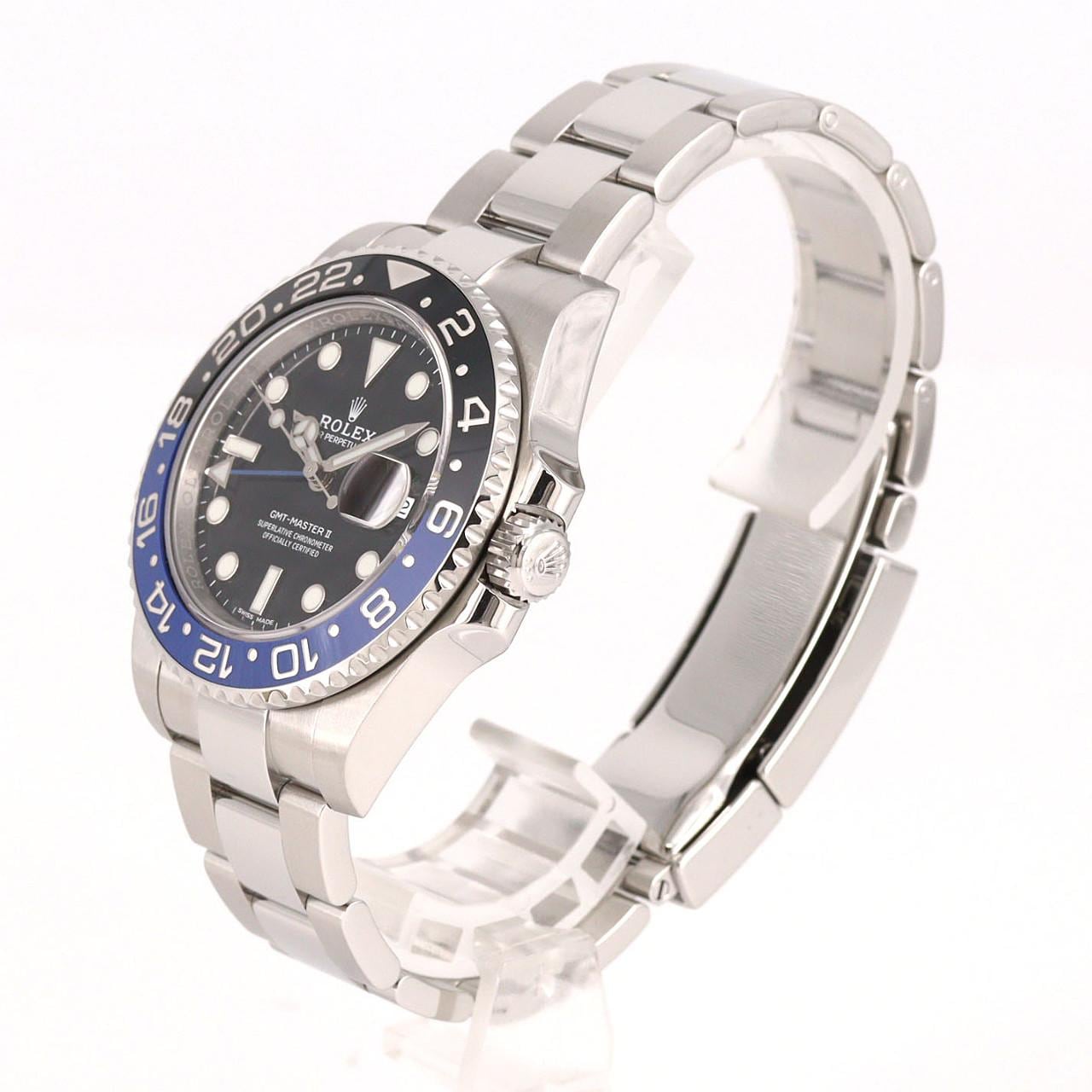 ロレックス GMTマスターⅡ 116710BLNR SS 自動巻 ランダム番