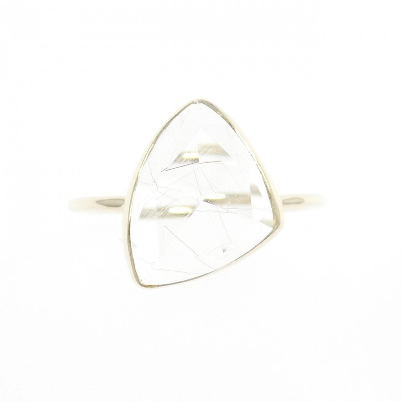 K10YG ルチルクオーツ リング