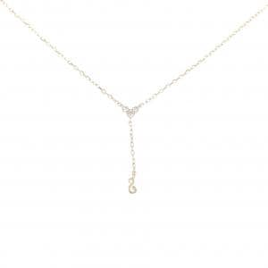 K10YG ダイヤモンド ネックレス 0.03CT