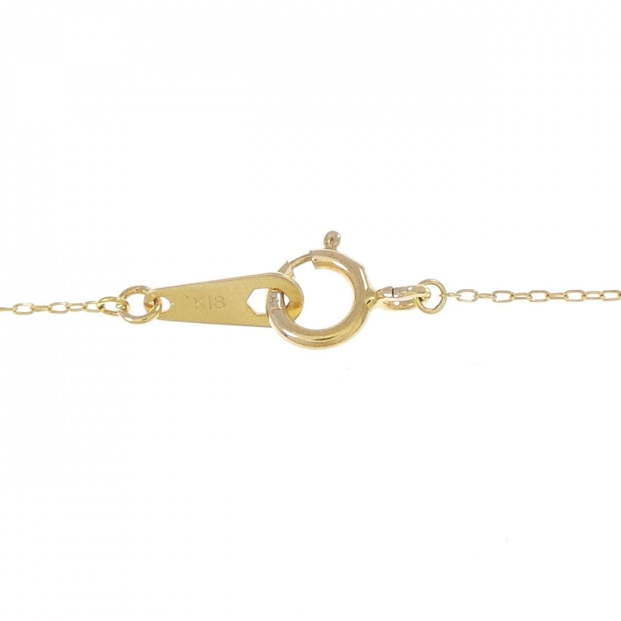 K18YG ダイヤモンド ネックレス 0.05CT