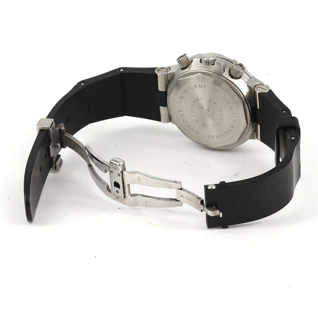 【ノーメンテナンス還元価格】ブルガリ スクーバクロノ SC38S SS 自動巻