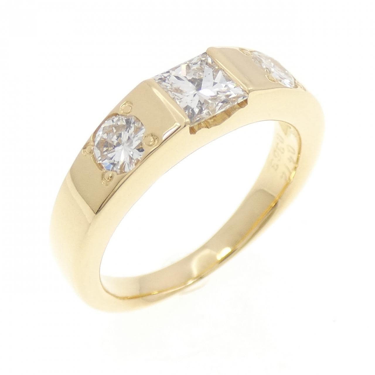 K18YG ダイヤモンド リング 0.472CT