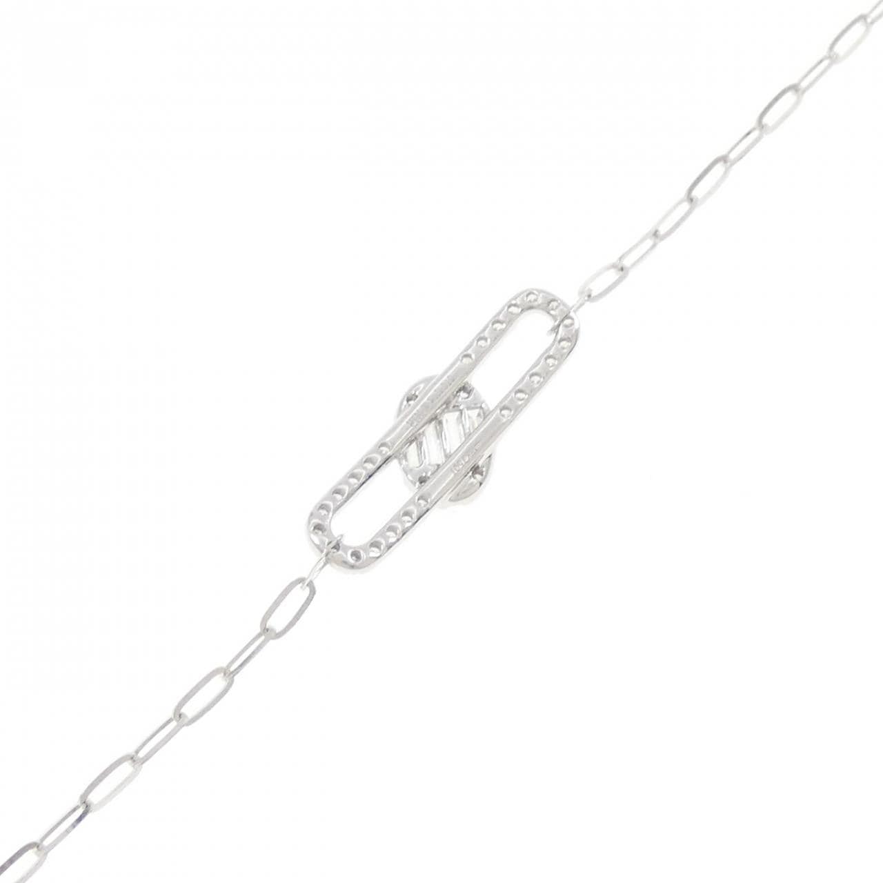 18KWG ダイヤモンド ブレスレット 0.121CT