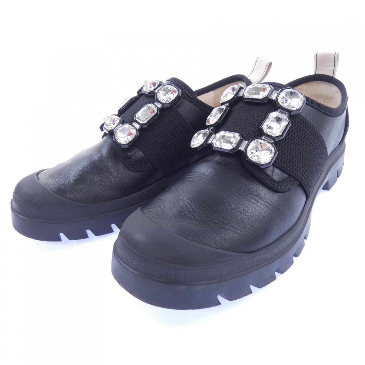 ロジェヴィヴィエ ROGER VIVIER ウォーキーヴィヴ ストラスバックル レザー スニーカー