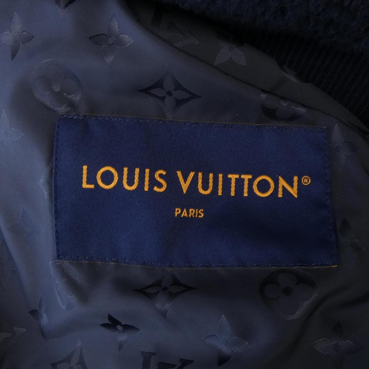 ルイヴィトン LOUIS VUITTON レザーパッチフリースブルゾン HSY42WTDK ブルゾン