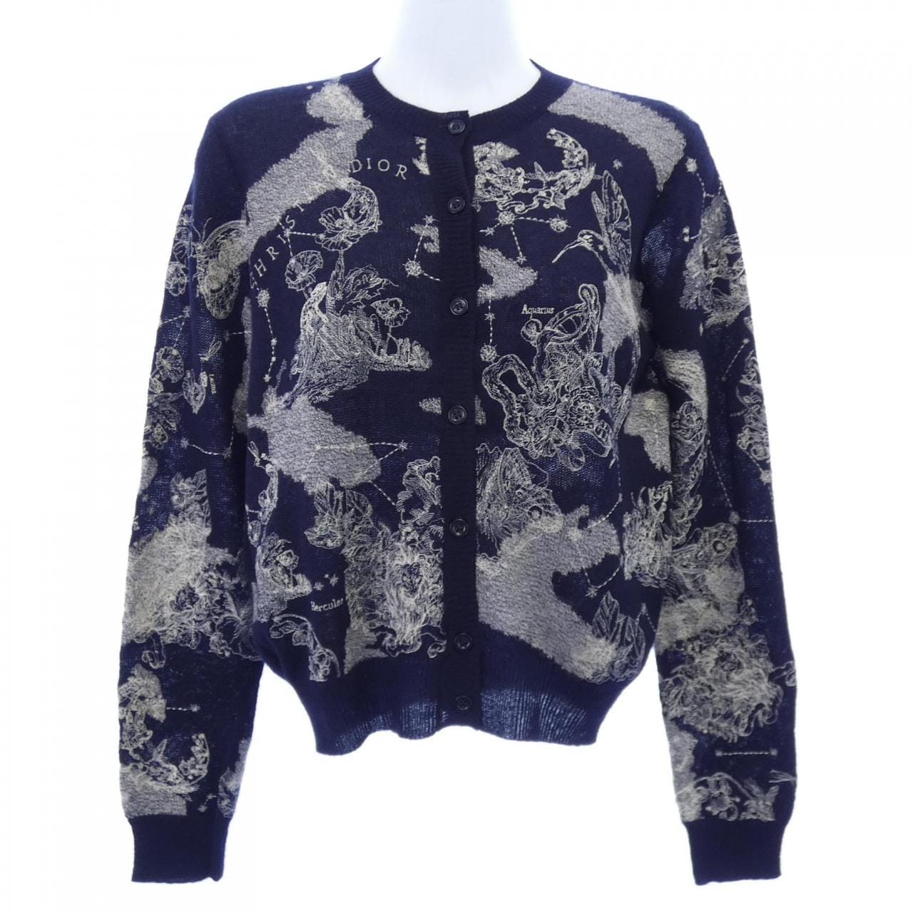 クリスチャンディオール CHRISTIAN DIOR DIOR ZODIAC 244G63AM146 カーディガン