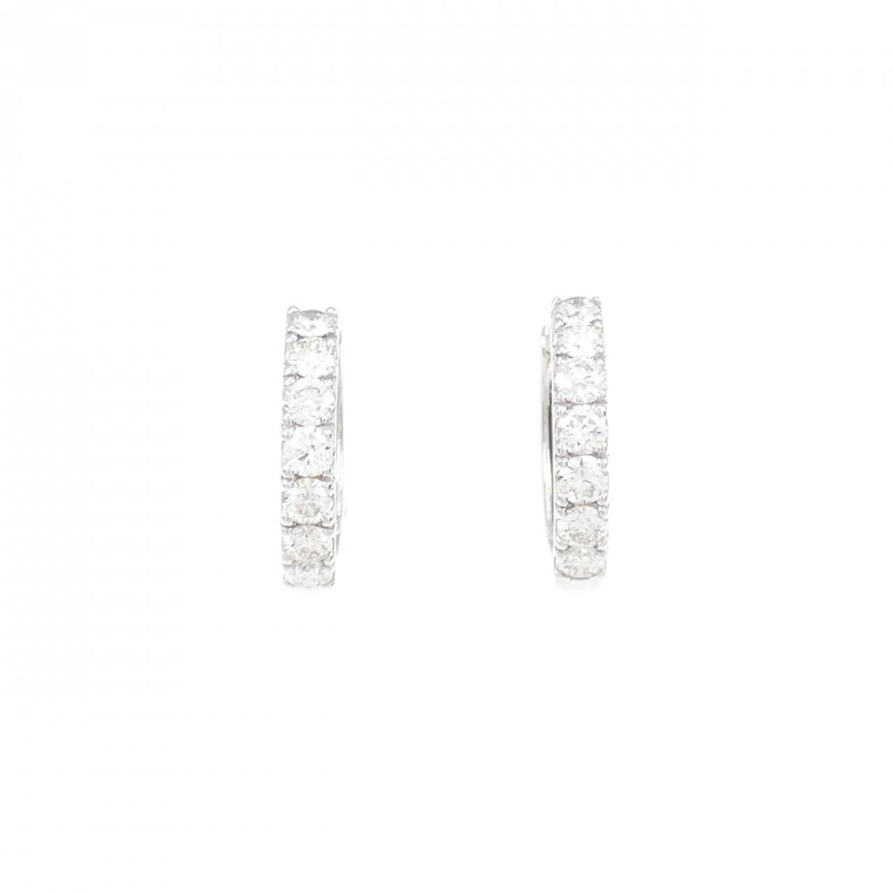 PT ダイヤモンド ピアス 1.00CT