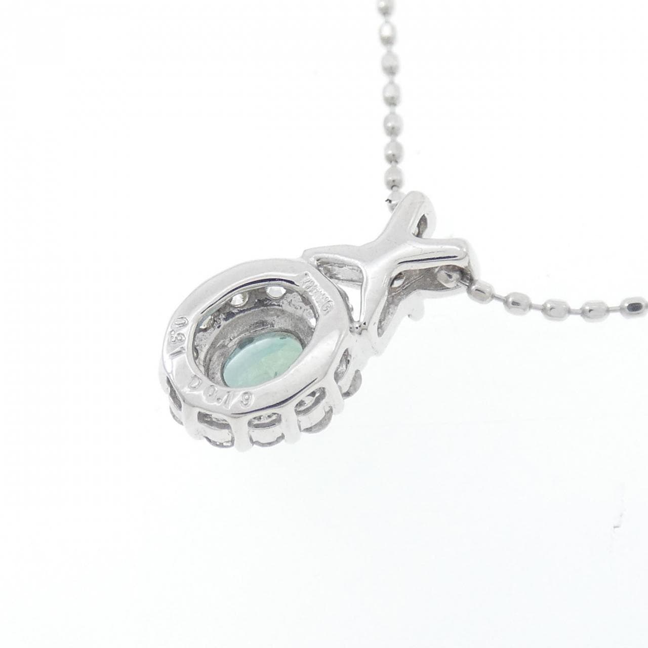 K18WG アレキサンドライト ネックレス 0.31CT