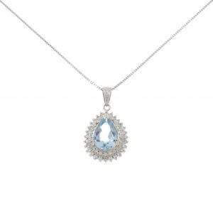 PT900/PT850 アクアマリン ネックレス 1.48CT