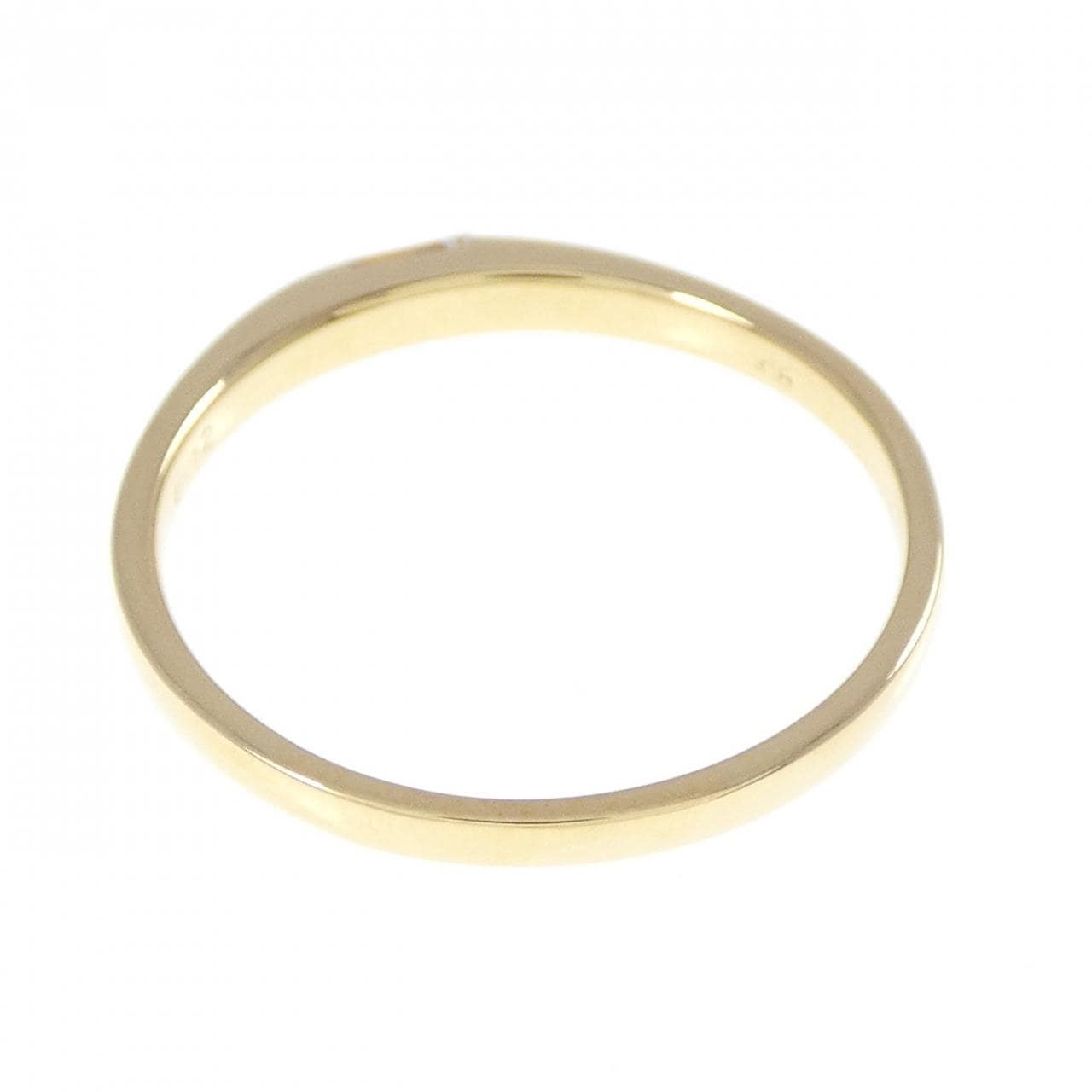 K18YG ダイヤモンド リング 0.12CT