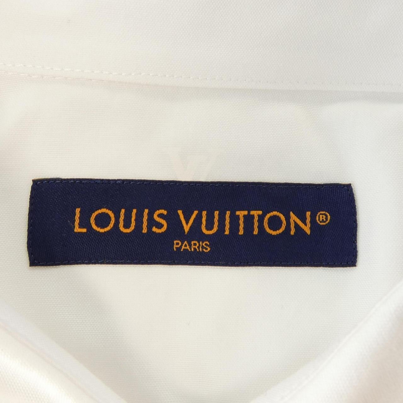 ルイヴィトン LOUIS VUITTON LVブラゾンプリントロングスリーブコットンシャツ HRS43WKSU シャツ