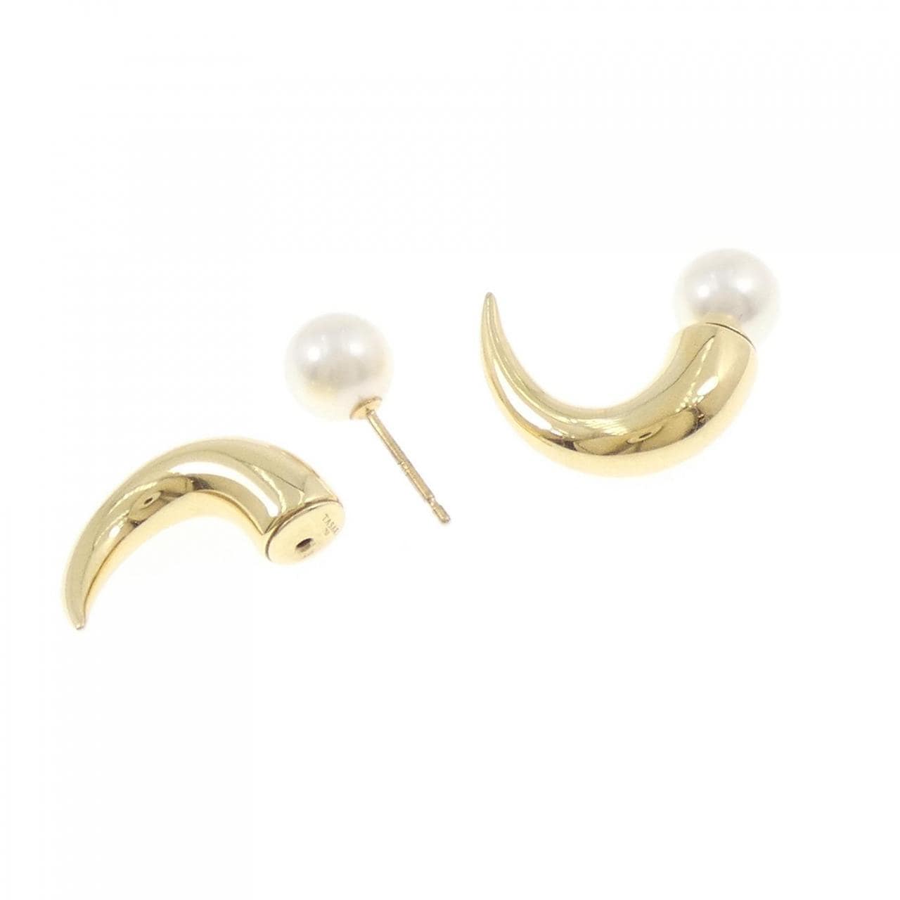 タサキ デインジャー ホーン ピアス 7.7mm