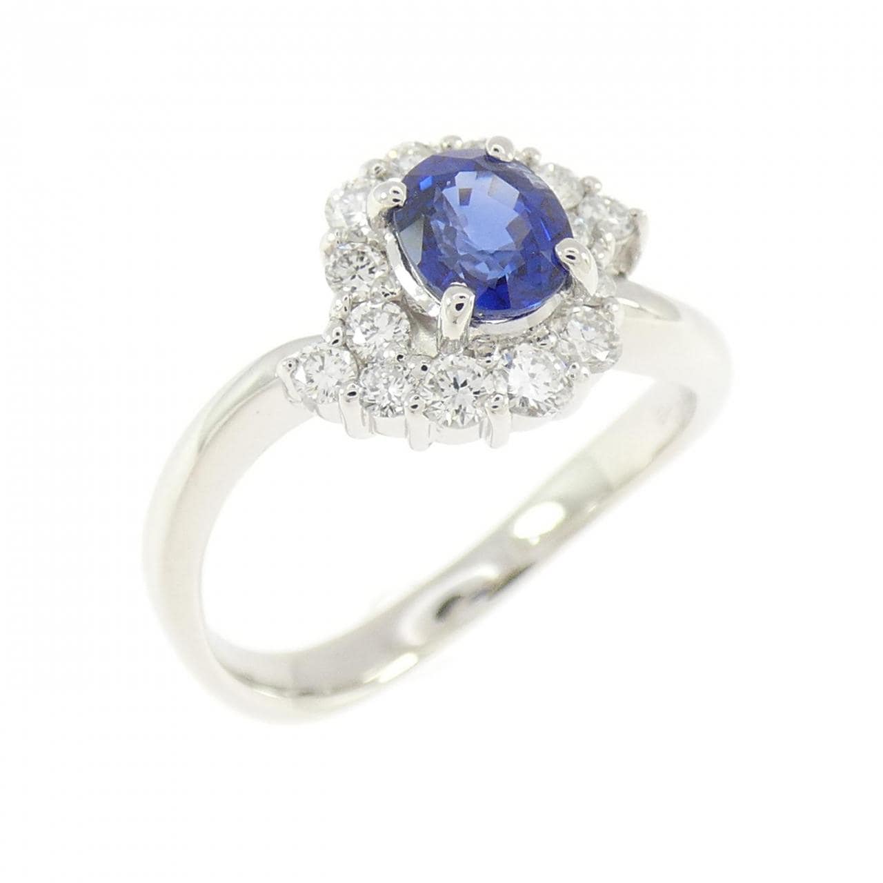 PT900 サファイヤ リング 0.73CT
